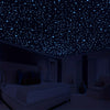 1230 Pcs Ultra Luminous Glow-in-the-dark Wall Stickers, 3D Adhesive Dots Decor for Starry Sky Bedroom Ceiling or Birthday Gift