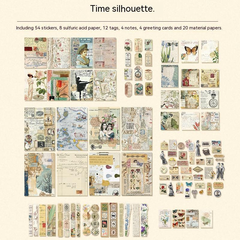 Voice Of The Century Retro Sample Data Journal Decorative Stickers