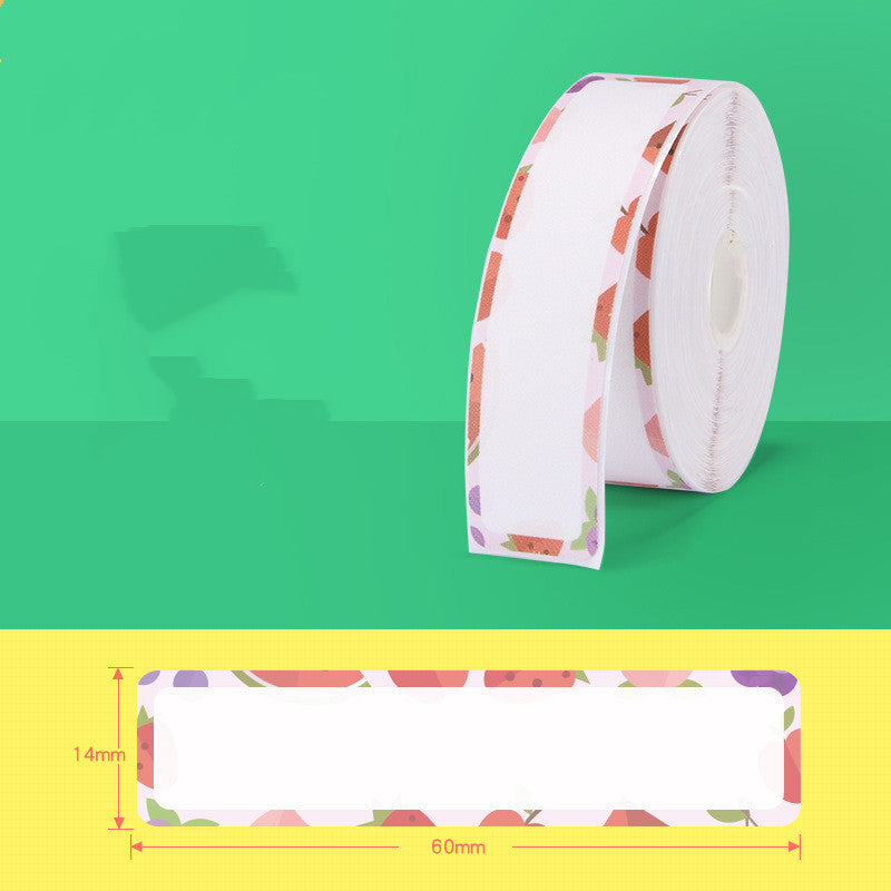 Label printing paper