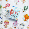 Hot Air Balloon Journal Decorative Source Material 46 Pieces
