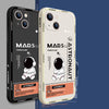 Side Print X Straight Edge Rubik's Cube Phone Case