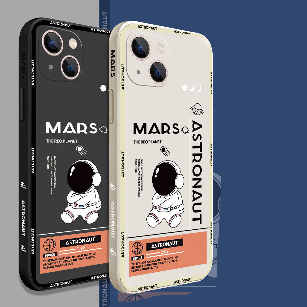 Side Print X Straight Edge Rubik's Cube Phone Case