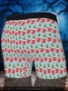 Get into the Holiday Spirit | Christmas Pickle Rick Pattern Men's Boxer Briefs - Fun and Festive Underwear for Fans of the Show!