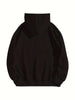 Cat Print Hoodie, Casual Long Sleeve Hooded Sweatshirt For Winter & Fall, Women's Clothing