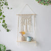 Handmade Woven Shelving For Wall Decoration