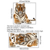 New Tiger Wall Stickers Living Room Bedroom Decoration Stickers Room Wall Stickers