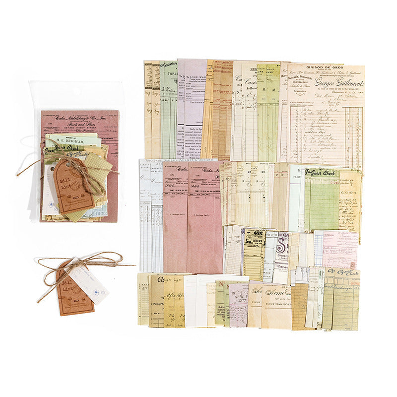 Light Paper Material Paper Vintage Journal Base Landscaping Note Paper