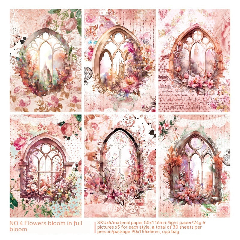 Pass By Your Window Retro Journal Decorative Source Material