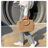 One Shoulder Crossbody Woven Bag