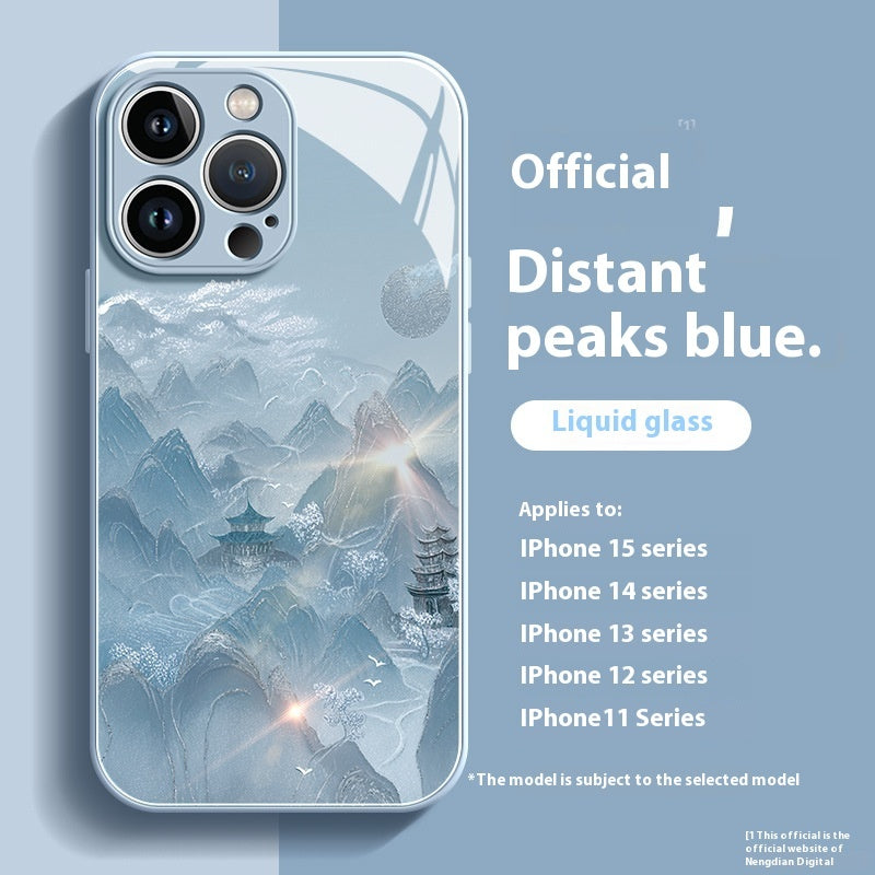 Applicable Phone Case All-inclusive Drop-resistant Glass