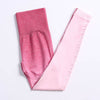 Elastic Fitness Gradient Sports Yoga Clothing Suit Women