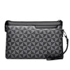 Men's Plaid Leather Portable Envelope Fashion Youth Wallet