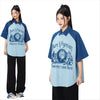 Fashion American College Loose Women's Top