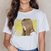 Printed short sleeve T-shirt for men and women