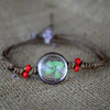 Dried Flower Starry Necklace Time Gemstone Necklace
