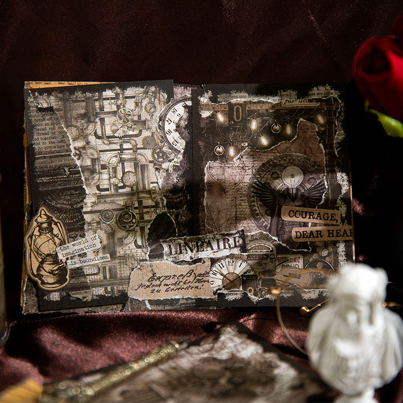 Creative Advanced Sense Journal Decorative Source Material Collage