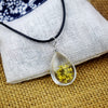 Dried Flower Starry Necklace Time Gemstone Necklace