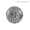 Tiger pattern paper plate paper cup