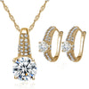Bridal Necklace Earring Jewelry Set