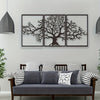 Metal Tree Wall Art - Homeowners, Interior Decorators, Gift Givers - Frameless, Landscape - Suitable for Housewarming, Dining Room, Living Room