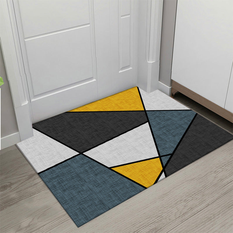 Simple Floor Mats At The Entrance  Tailorable Carpet