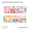 PET Strip Journal Tape Sweet Store Series