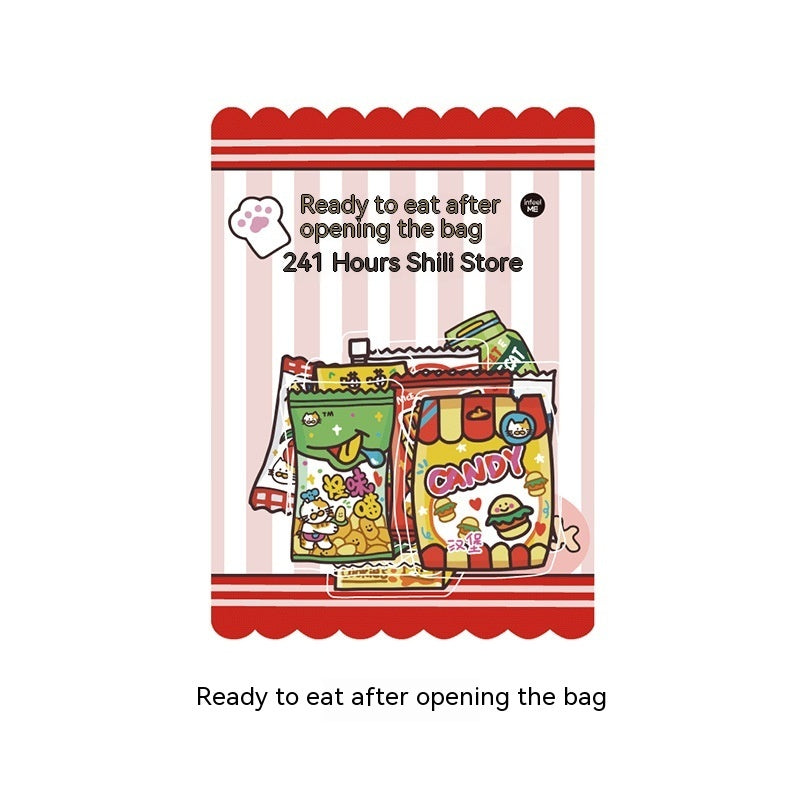 Convenience Store Journal Decoration Sealing Sticker Bag