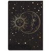 1pc Celestial Sun, Moon and Stars Notebook - 6x8.5 Inch, 200 Pages, Lined Journal with Uncoated Paper, Plain Ruling, Flatbed Design