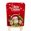 Christmas Table And Chair Cover Cartoon Decorative Printing Christmas Chair Cover Seat Cover