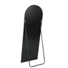 Black 63x20 Inch Metal Arched Bracket Full-length Mirror
