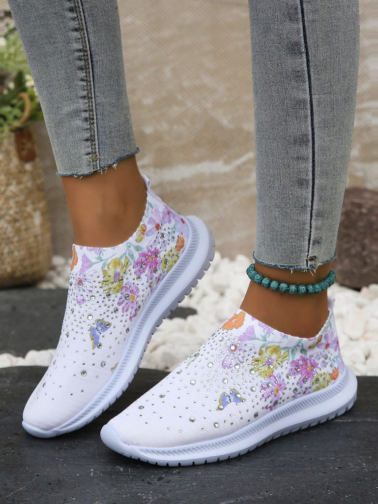 Women's Running Shoes Printed Flowers