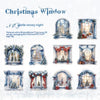 Sticker Package Christmas Window Series Retro Christmas Journal Decoration
