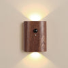 Solid Wood Pattern Linkage Human Body Induction LED Light