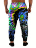 Men's Casual Joggers - Fashion Sweatpants With Psychedelic Skull Print And Elastic Waistband, Comfort Fit Pants With Pockets For Sports & Lounging - For Men - Suitable for Casual Wear, Sports & Lounging - Great Gift for Teenagers & Young Adults