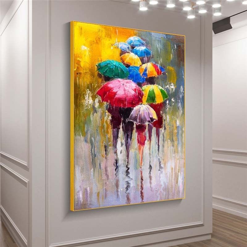 Living Room Decoration Canvas Painting Core Spray Painting