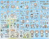 Hand Account Waterproof Sticker Water Cup Decoration Small Pattern Cartoon Girl