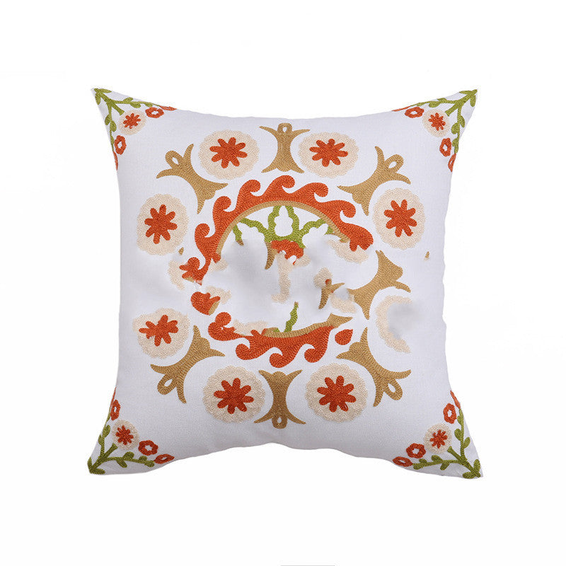 Cotton printed pillow cover