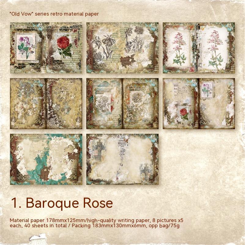 Plant Flower Butterfly Journal Decoration Base Background Paper