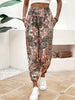 Trendy Tribal Print Jogger Pants - Comfortable Button Detail, Boho Loose Fit for Spring & Summer - Womens Fashion Essential