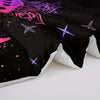 3Pcs Sun And Moon Bedding Set, Mushroom Comforter Set Boho Exotic Style Bedding Set Cosmic Planets, Bohemian Bedding Astrology Comforter For Adults Women, 1 Quilt 2 Pillowcases, Black (Without Core)
