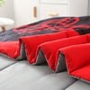 4/5Pcs Gamer Comforter Set - Stain Resistant, Ultra Soft Microfiber, Lightweight, 3D Colorful Game Controller Bedding With 100% Polyester Fiber Fill - Twin/Full/Queen Size Bed In A Bag For All Seasons