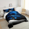 Racing Comforter Set Race Car Bed For Teen Adults Sports Car Bedding Sets, Extreme Sport Vehicles Comforter Quilted Duvet Cool Speed Racing Car Duvet Insert