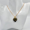 Heart Necklace Women Love Crystal Stone Necklace Summer