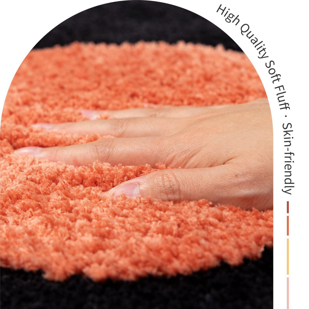 Flocked Floor Mats Absorb Water Prevent Slip  And Thicken Long Wool Tuft Blankets