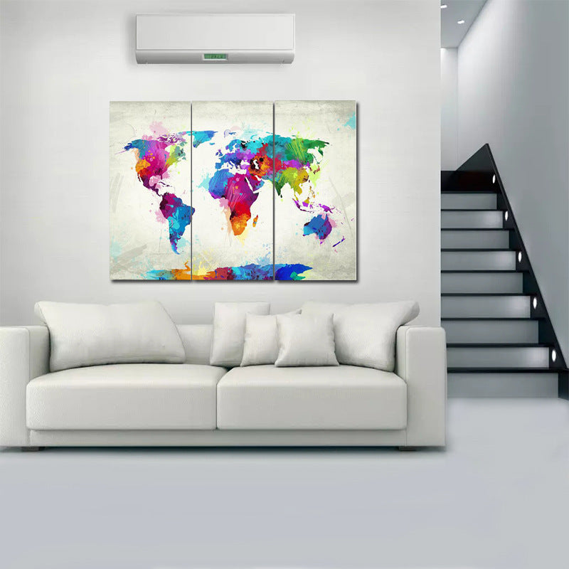 Watercolor abstract oil painting