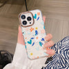 Transparent Flower Double-sided Laminated Phone Case