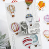 Hot Air Balloon Journal Decorative Source Material 46 Pieces