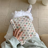 Floral Cotton Artistic Cosmetic Bag Women