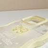 3D Bow Silicone Phone Case With Wavy Border