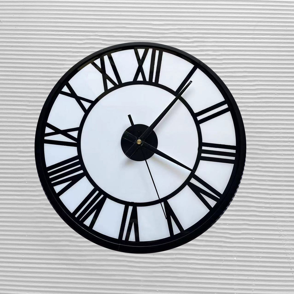 Household Fashion Shatterproof Wall Clock Movement Silent